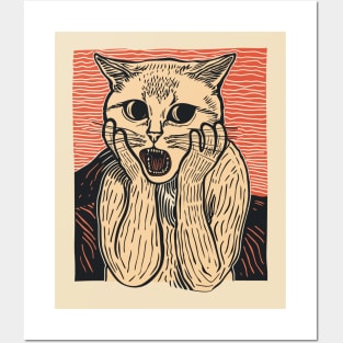 The Cat Scream Posters and Art